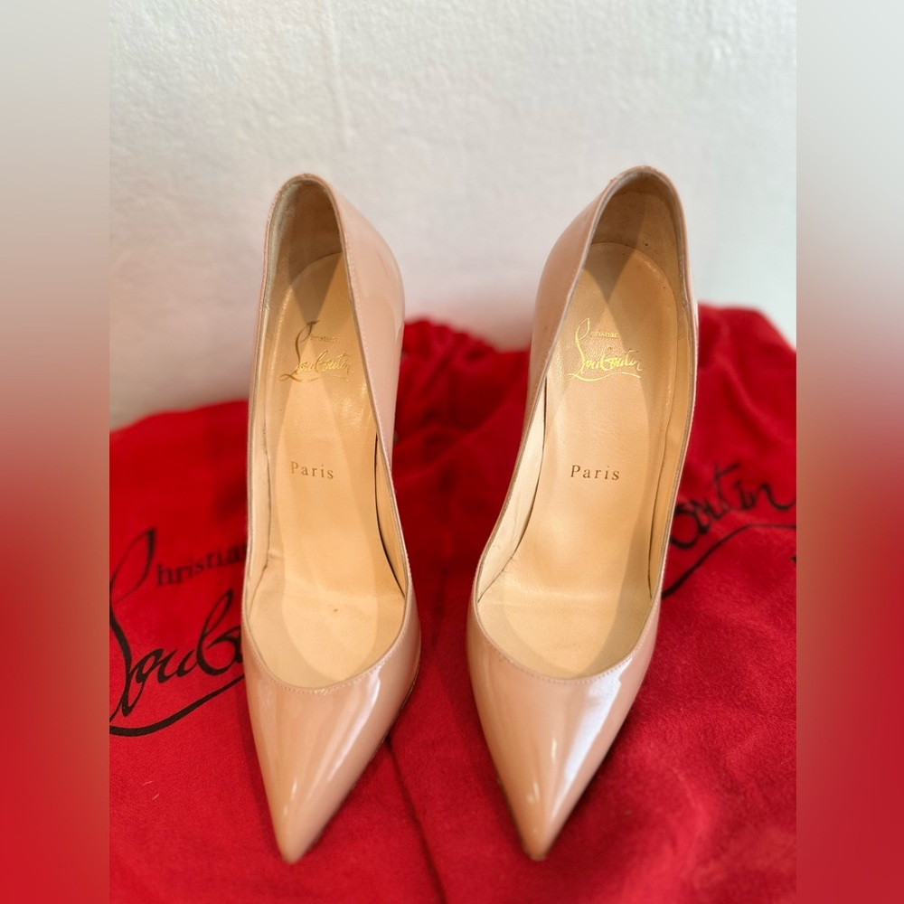 Christian Louboutin Pigalle Follies Patent-Leather Pumps